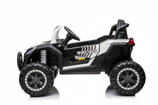 Buggy UTV 2000M Racing Auto na akumulator Biały MP3 Dźwięki Światła Pilot