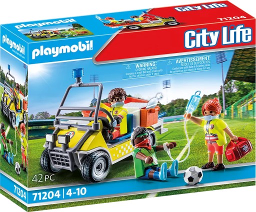 Playmobil City Life 71204 Samochód ratunkowy