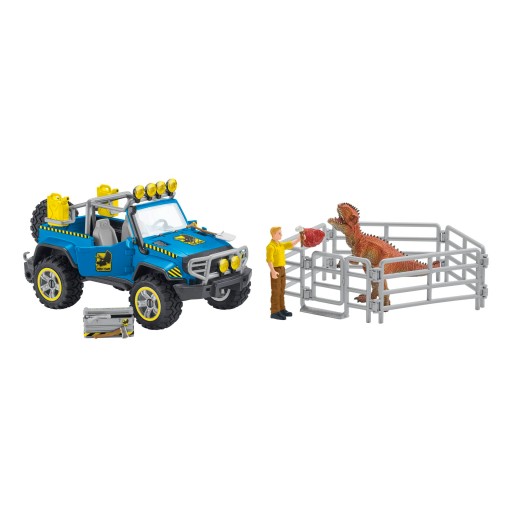 Schleich Dinosaurs 41464 samoch. terenowy z miejscem na dinozaura