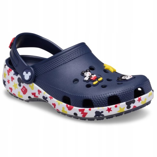Crocs klapki dziecięce tworzywo sztuczne niebieski rozmiar 37,5