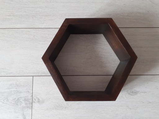 Półka sklejka Sezam 45,7 x 11 cm wenge