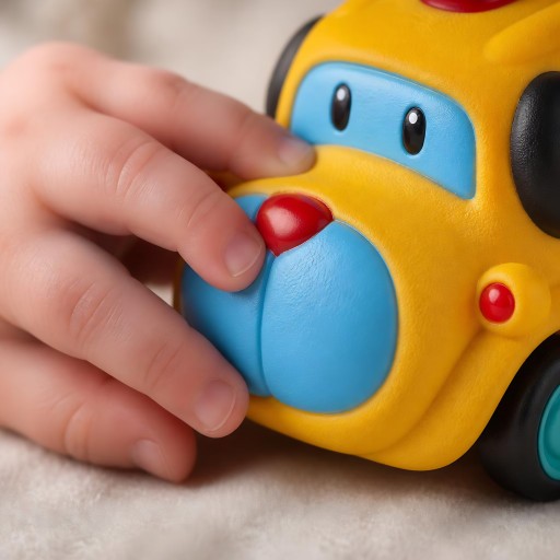 SAMOCHODZIKI SENSORYCZNE DLA DZIECI GUMOWE AUTKA MIĘKKIE Z NAPĘDEM 4 sztuki