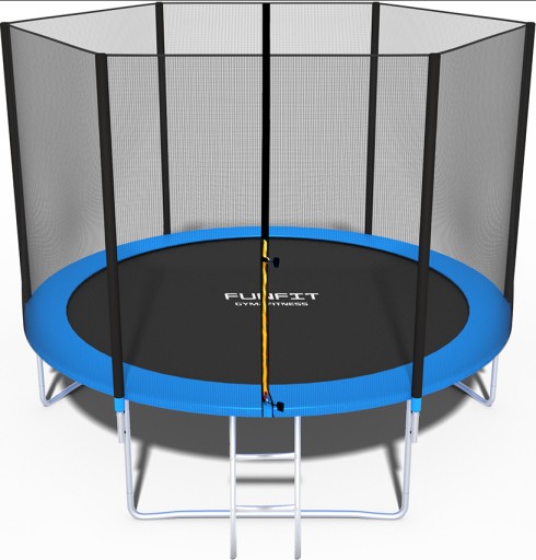 Trampolina ogrodowa dla dzieci 312cm Funfit z siatką zewnętrzną 10ft