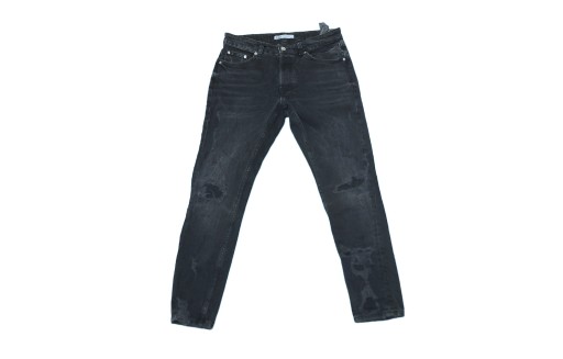 Zdjęcie oferty: Zara S - Spodnie z przetarciami 42