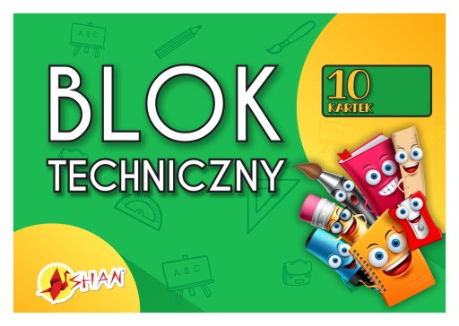 Blok techniczny A3 Shan