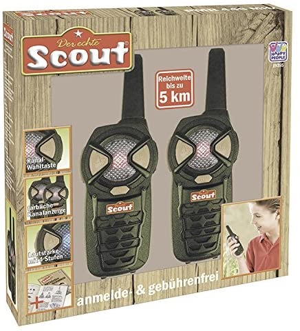 SCOUT | KRÓTKOFALÓWKI | WALKIE TALKIE ZASIĘG 5 km