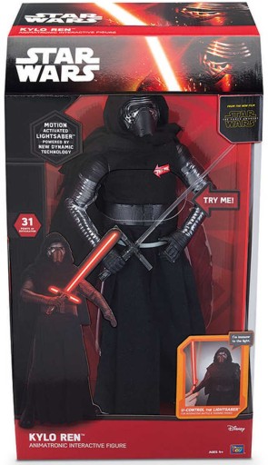 Duża Figurka Interaktywna Kylo Ren Star Wars 43 cm