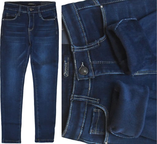GRACE Fashion spodnie materiałowe bawełna rozmiar 146