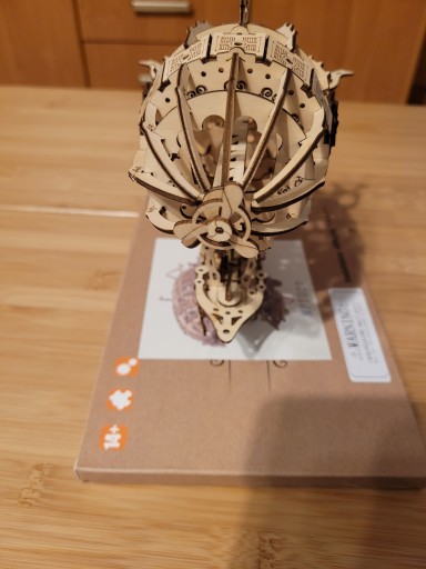 Drewniane Puzzle 3d Sterowiec Statek Powietrzny Airship