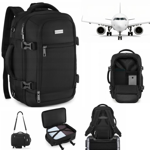 Zdjęcie oferty: Plecak do samolotu RYANAIR WIZZAIR 40x25x20 DARMOWY bagaż podróżny