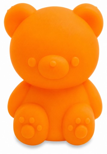 POMARAŃCZOWY GNIOTEK MIŚ SENSORYCZNY ZAPACHOWY ANTYSTRESOWY SQUISHY TOBAR