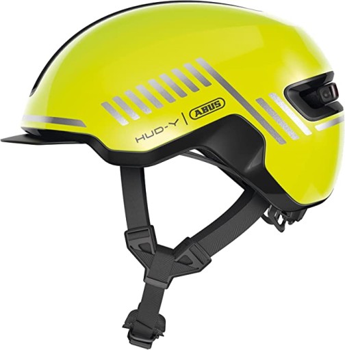 Abus helm Hud-Y signal yellow M
