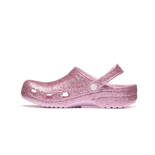 Crocs klapki dziecięce tworzywo sztuczne różowy rozmiar 38-39
