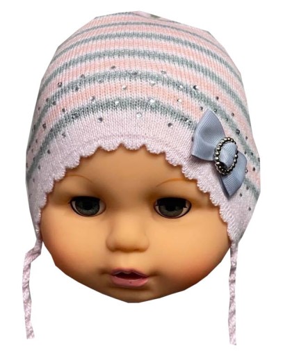 AJS czapka niemowlęca zimowa rozmiar 36-38 cm