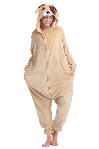 BULDOG Pies Piesek PIŻAMA Kombinezon Przebranie Strój Kigurumi Onesie 176