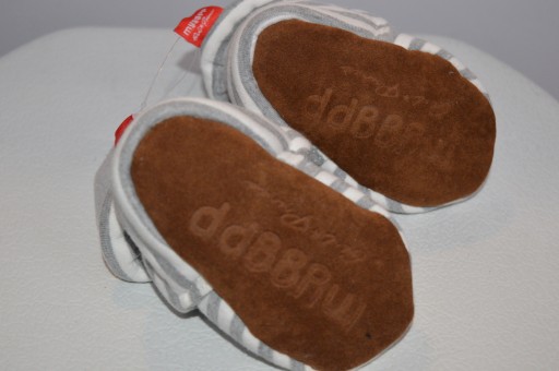 MAGGPP Baby Buty Kapcie dziecięce PASKI wkładka 11,5 cm