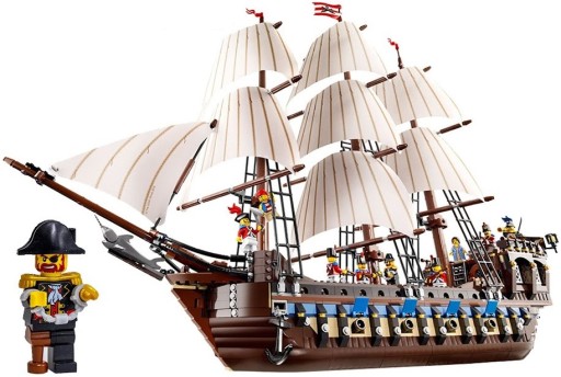 Klocki LEGO Pirates Imperial Flagship Zestaw Kolekcjonerski 10210