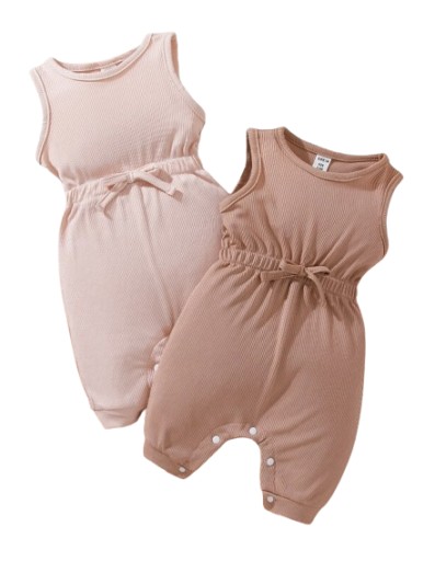 SHEIN BODY DZIEWCZĘCE BEŻOWE 2-PACK 80-86 1V7G