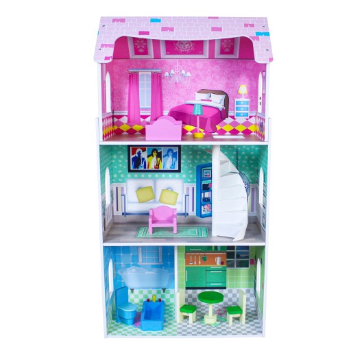 Domek dla lalek Ecotoys DOMKI DLA LALEK 93 cm