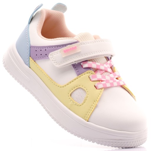 BEFADO BUTY SPORTOWE DZIECIĘCE ADIDASY DZIEWCZĘCE NA RZEP 516BP421 21