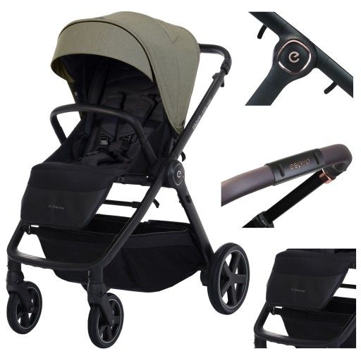 Wózek spacerowy Espiro Only Way 304 Stylish Khaki