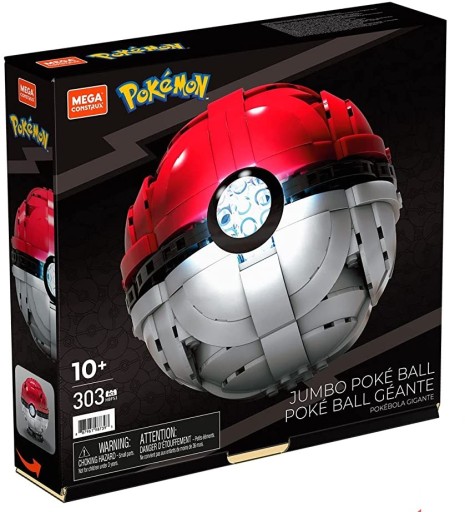 MEGA CONSTRUX KLOCKI 303el POKEMON JUMBO POKE BALL