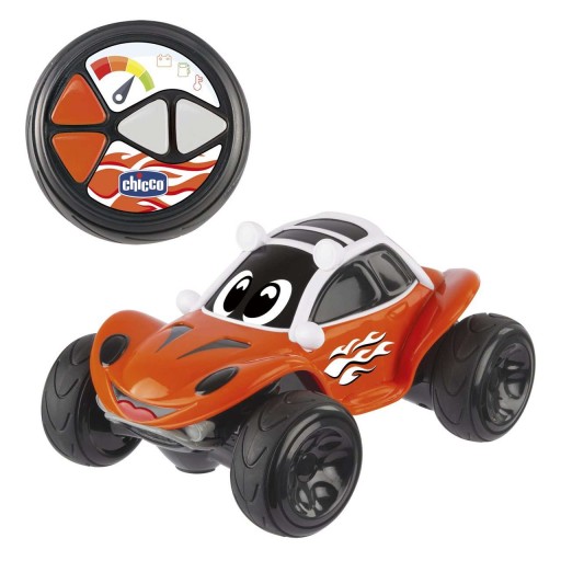 Samochód terenowy RC Happy Buggy zdalnie sterowany pomarańczowy auto Chicco