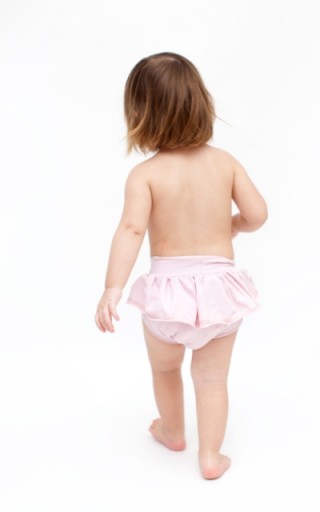 Zakryj pamper falbana puder 0-6 majtki spodenki bloomers