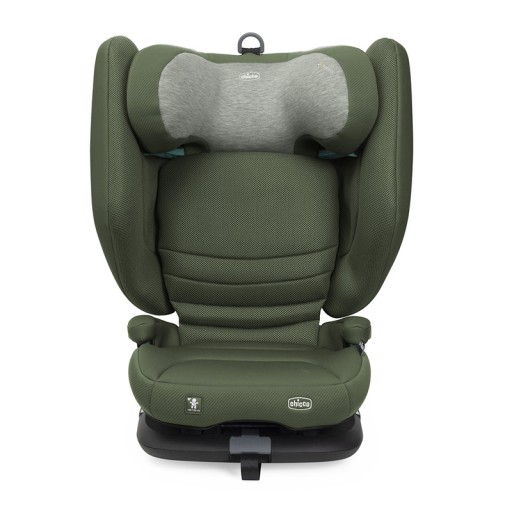 CHICCO FOTELIK FOLD&GO S SAMOCHODOWY ISOFIX Z BAMBUSEM 100-150CM EVER GREEN