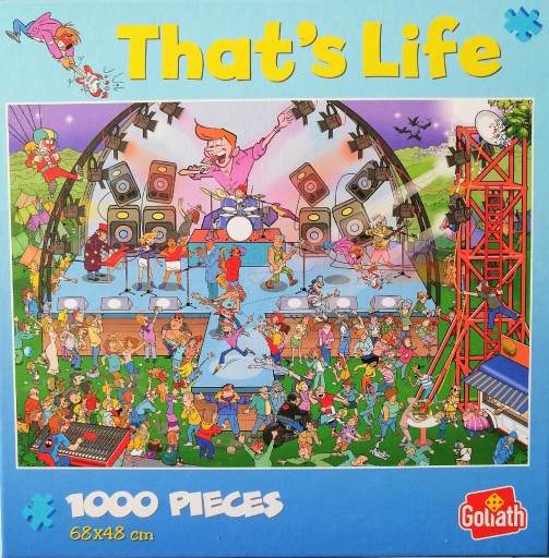 GOLIATH That's Life Puzzle 1000 el. Koncert