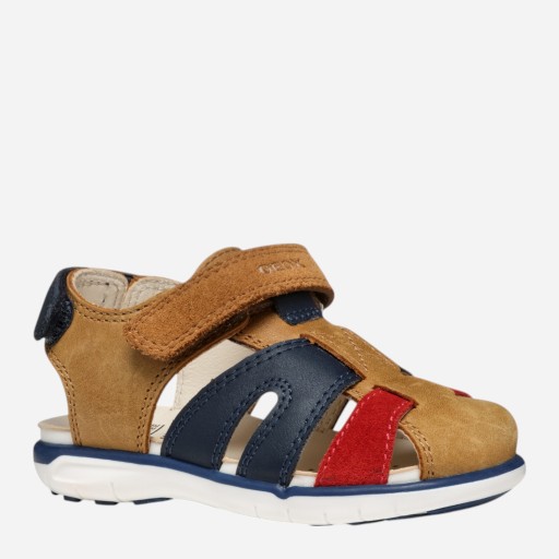 Sandały chłopięce skórzane Geox B Sandal Delhi Boy B354LA0CL22-C6146