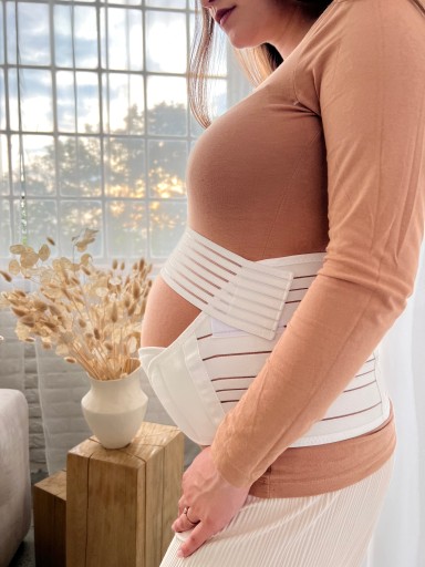 Bandaż ciążowy FutureMom regulowany pas wsparcia dla kobiet w ciąży