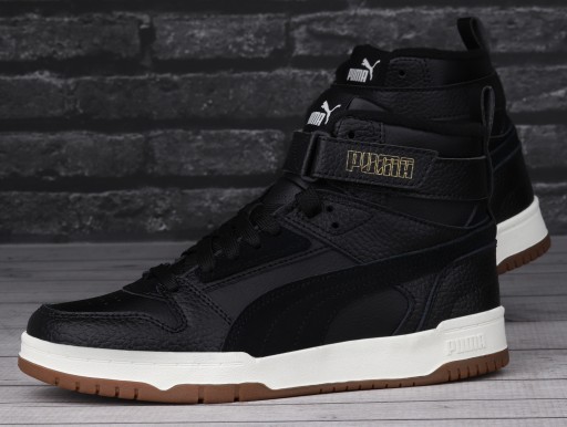 PUMA BUTY młodzieżowe RBD GAME WINTER czarne 37.5