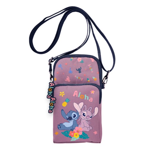 Torebka dziecięca Paso różowy, wielokolorowy Lilo i Stitch