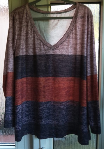 Zdjęcie oferty: BLUZKA W ODCIENIACH BRĄZU LEKKA 2XL SHEIN CURVE JAK NOWA