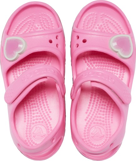 Sandały Crocs Adrina Hearts Sandal 23,5 C7 Carnation/Neon Magenta
