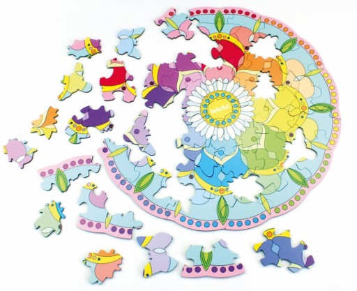 Beleduc Puzzle XXL Owady Edukacyjne Układanka