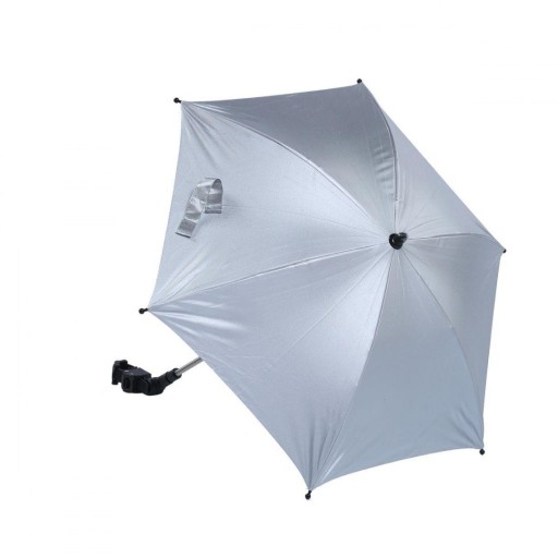Parasol do wózka Titanium Baby 70 cm biały