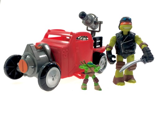 Teenage Mutant Ninja Samochód Turtles HOT ROD