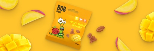 Przekąska Mango 20 g - Bob Snail