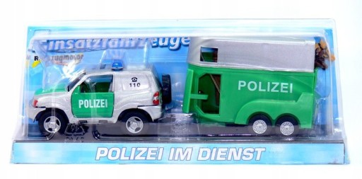 Pojazd policyjny zestaw Hipo HXCL002