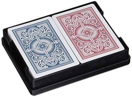 2 x karty do gry 100% plastik KEM Arrow Wide Poker