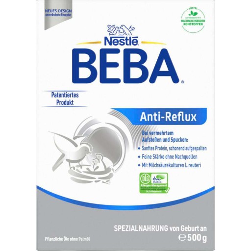 Nestle Beba Anti-Reflux Specjalna żywność przeciwrefluksowa Beba 500g