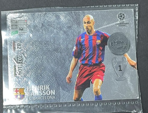 Zdjęcie oferty: Henrik Larsson Legend - Champions League 2012 2013