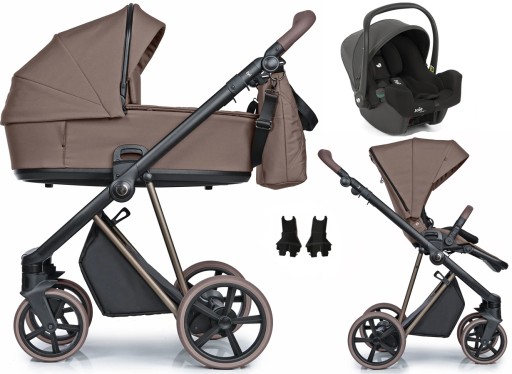 WÓZEK ROAN IVI 2.0 VINTAGE JOIE I-SNUG 2 3w1 ADAPTER Mocha Mousse