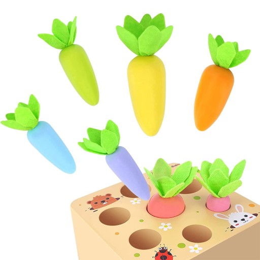 Zabawka Montessori Baby Carrot – prezent wielkanocny