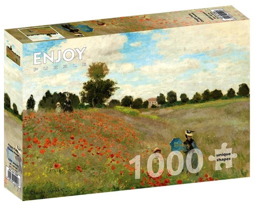 Puzzle G3 1000 elementów Puzzle Makové pole