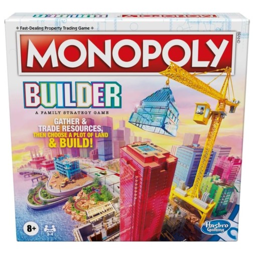 MONOPOLY DEWELOPER GRA PLANSZOWA RODZINNA STRATEGICZNA LOGICZNA DLA DZIECI