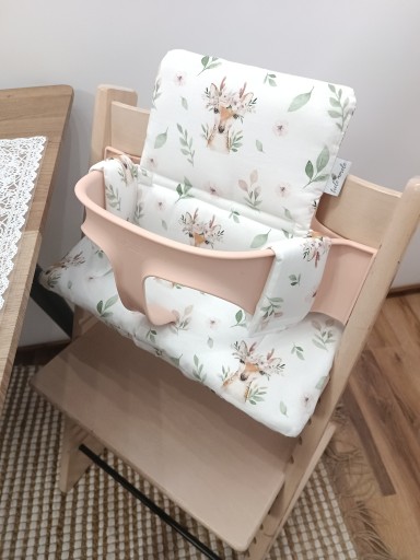 Poduszki bawełniane do Stokke Tripp Trapp 2w1 sarenka sowa