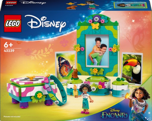 LEGO Klocki DISNEY 43239 Ramka na zdjęcia i szkatułka Mirabel